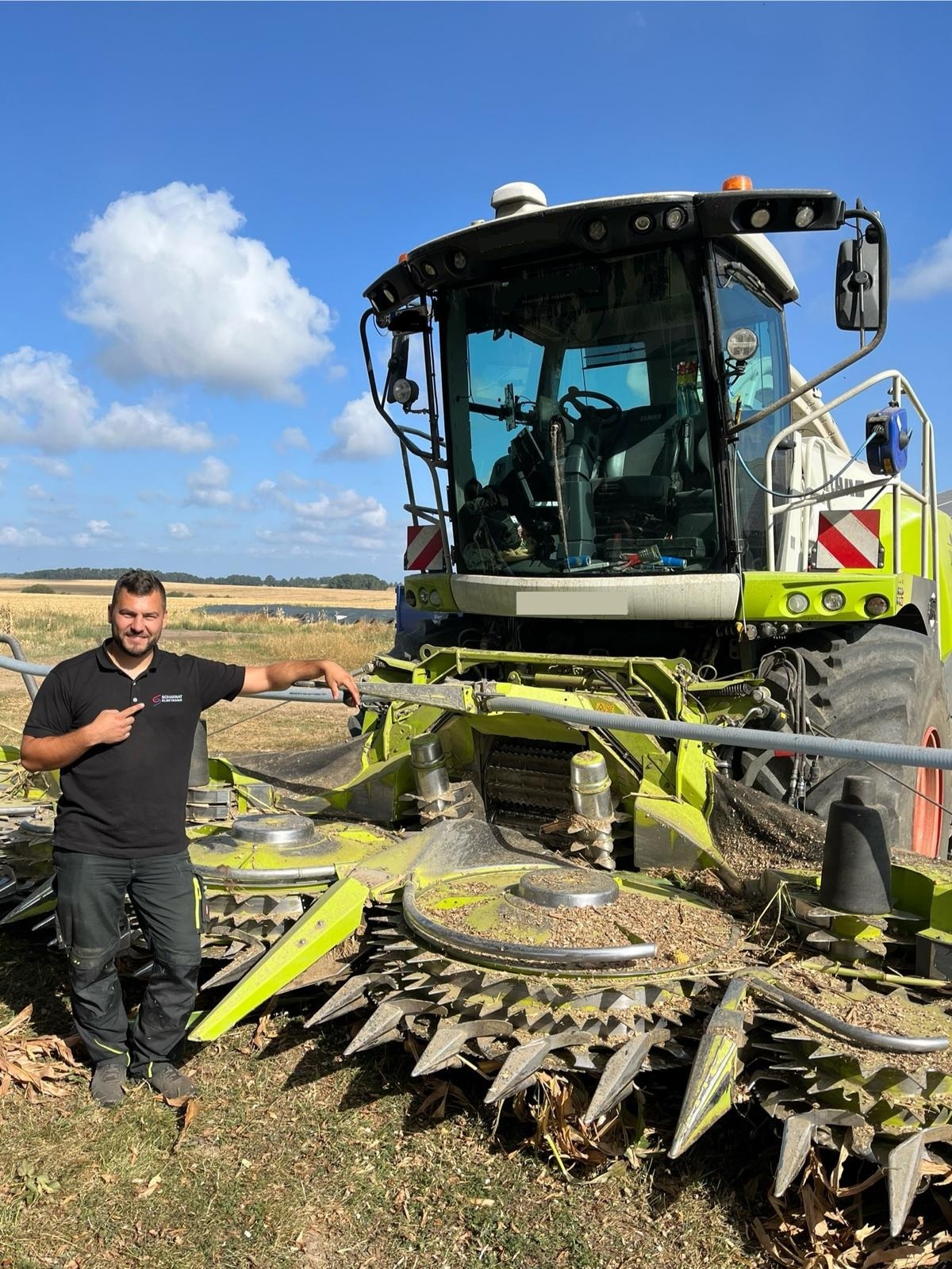 JAD Landmaschine Feldarbeit JAD selbst